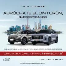 OMODA & JAECOO sorteará un viaje a China entre los clientes que compren un coche este mes